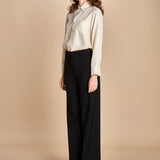 pantalone palazzo fresco lana VISIVO 2525136031600 GRIGIO weekend maxmara 
