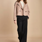pantalone palazzo fresco lana VISIVO 2525136031600 GRIGIO weekend maxmara 