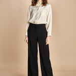 pantalone palazzo fresco lana VISIVO 2525136031600 GRIGIO weekend maxmara 