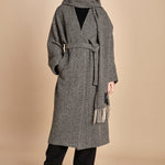 cappotto spinato con sciarpa ZENICA  2525016042600 002 weekend maxmara 