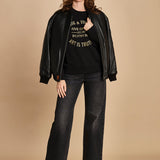 felpa girocollo. JWSL00001 NOIR 001 zadig & voltaire 