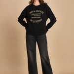 felpa girocollo. JWSL00001 NOIR 001 zadig & voltaire 