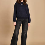 felpa con cappuccio e strass. JWSS01667 ENCRE 404 zadig & voltaire 