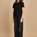 t-shirt con ali di strass. JWTS01669 NPIR 001 zadig & voltaire 