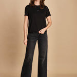 t-shirt con ali di strass. JWTS01669 NPIR 001 zadig & voltaire 