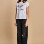 tshirt con scritta. JWTS02769 WHITE 107 zadig & voltaire 