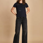t-shirt con ali ricamate. JWTS02821 ENCRE 404 zadig & voltaire 
