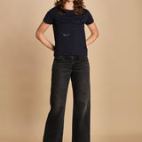 t-shirt con ali ricamate. JWTS02821 ENCRE 404 zadig & voltaire 
