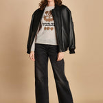 felpa lunga. KWSW02802 ECRU 102 zadig & voltaire 