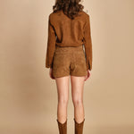 short in suede. RWBS01030 DAIM 207 zadig & voltaire 