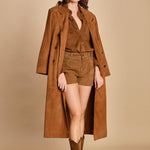 short in suede. RWBS01030 DAIM 207 zadig & voltaire 