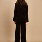 blazer doppiopetto. WWBL01943 DARK CHOCOLATE 213 zadig & voltaire 
