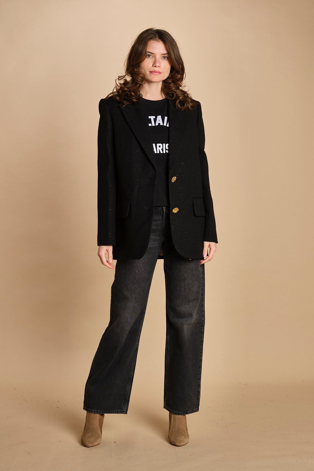 blazer con strass. WWBL01944 ENCRE 404 zadig & voltaire 