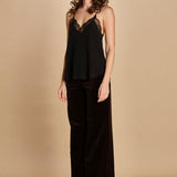 top con spalline sottili. WWCR01313 BLACK zadig & voltaire 