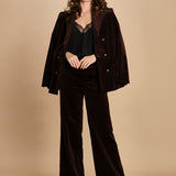 top con spalline sottili. WWCR01313 BLACK zadig & voltaire 