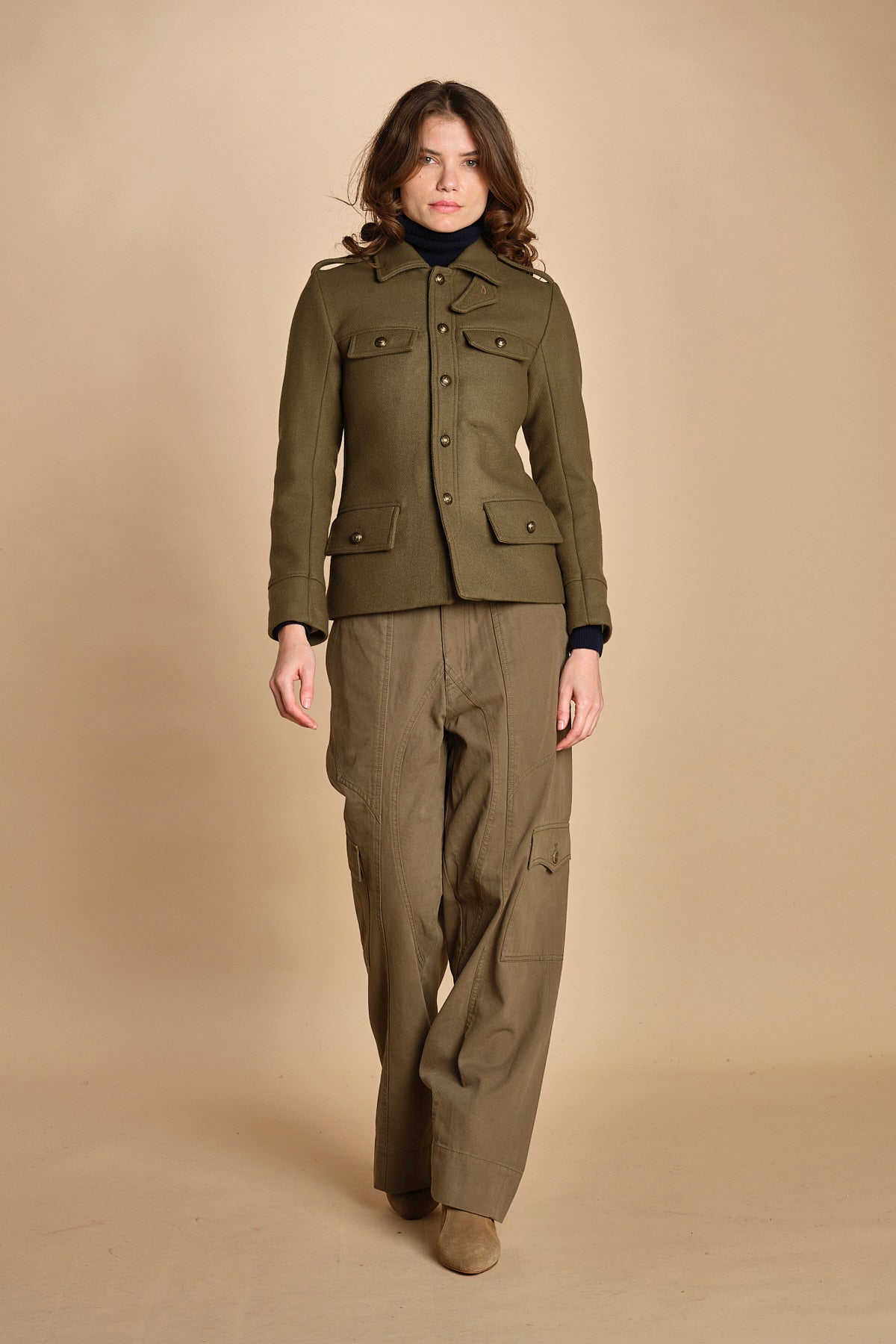 giacca sahariana. WWOW01681 LEAVES 308 zadig & voltaire 