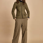 giacca sahariana. WWOW01681 LEAVES 308 zadig & voltaire 