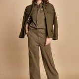 giacca sahariana. WWOW01681 LEAVES 308 zadig & voltaire 