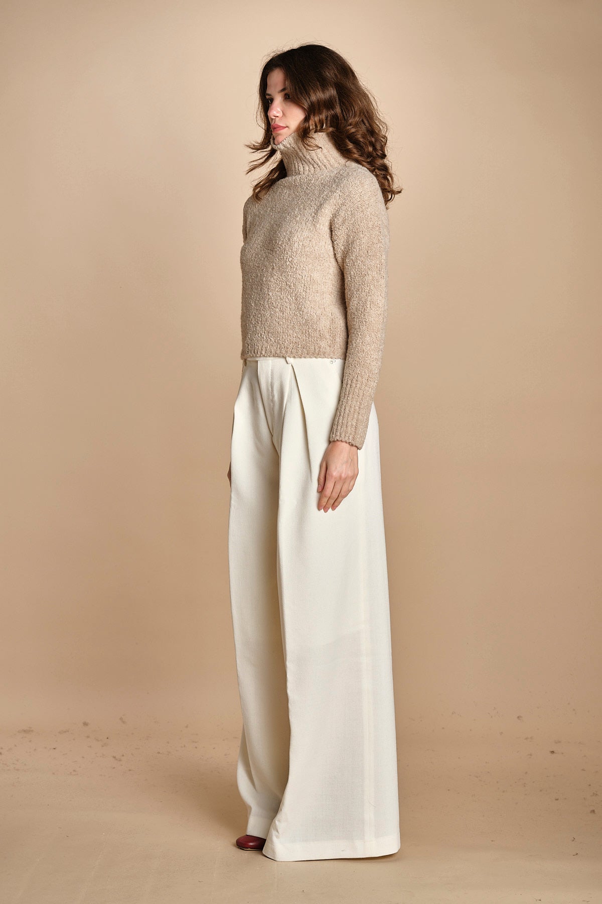 dolcevita bouclé MIL15BIS 25097 BEIGE milaura 