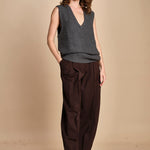 gilet over links MIL55 25024 GRIGIO SCURO milaura 