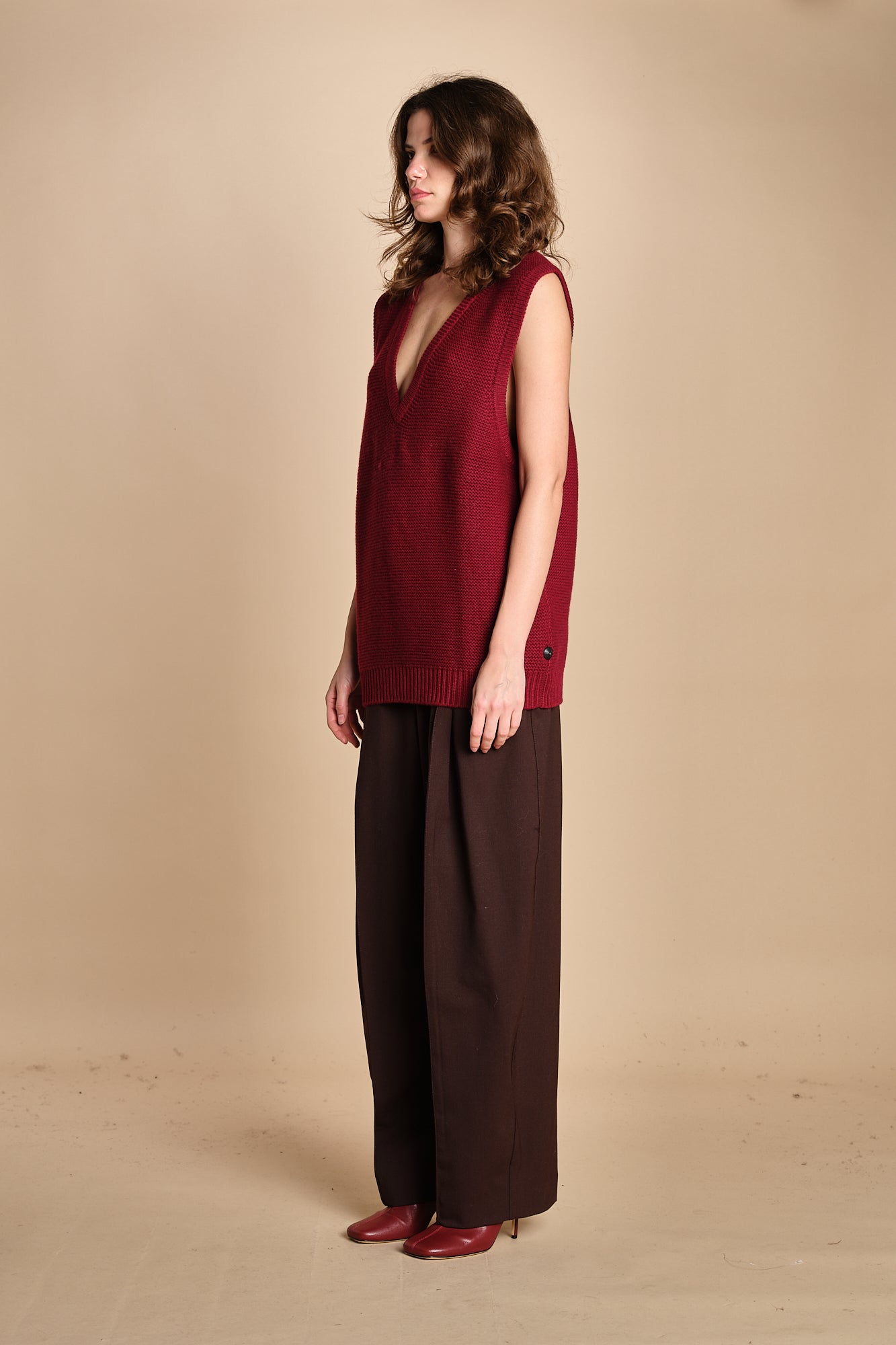 gilet over links MIL55 25040 BORDEAUX milaura 