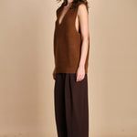 gilet over links MIL55 25383 SYRUP milaura 