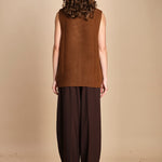 gilet over links MIL55 25383 SYRUP milaura 