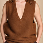 gilet over links MIL55 25383 SYRUP milaura 