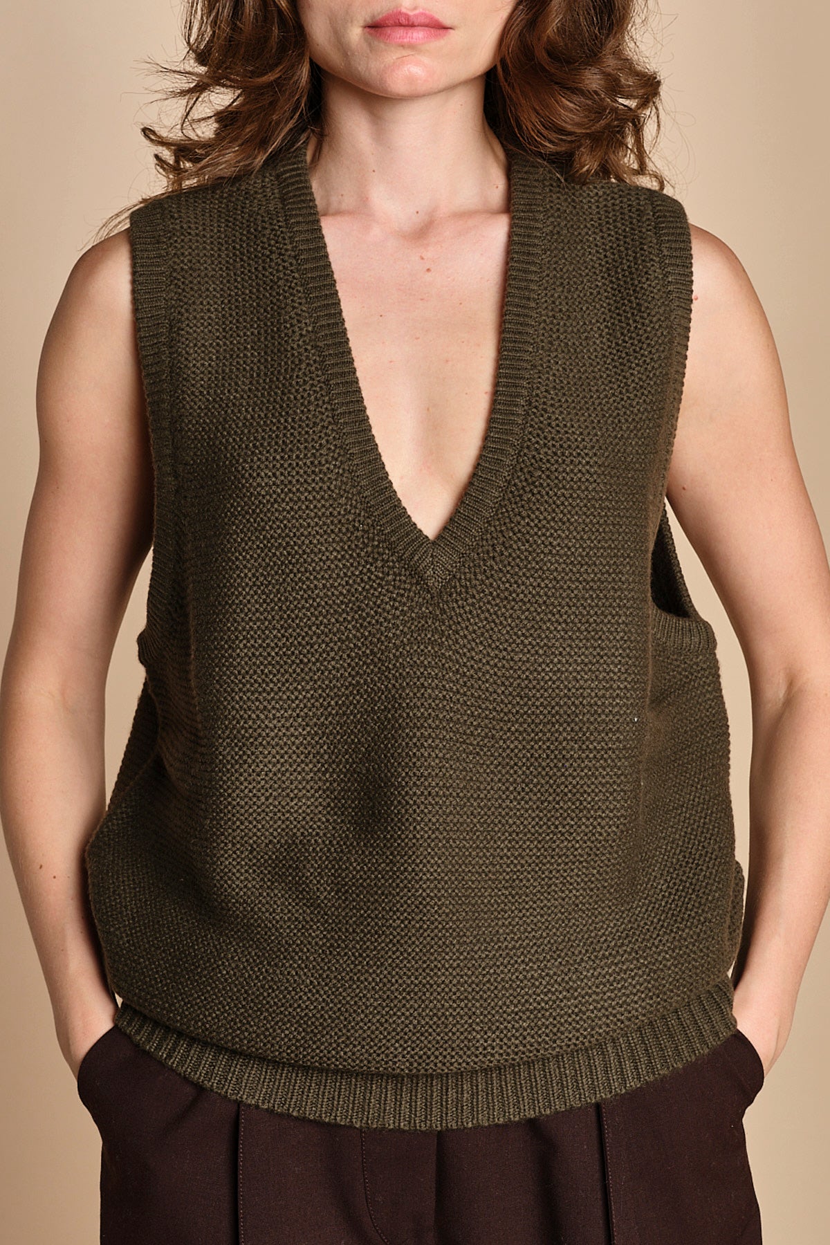 gilet over links MIL55 25506 MILITARE milaura 