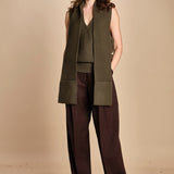 gilet over links MIL55 25506 MILITARE milaura 