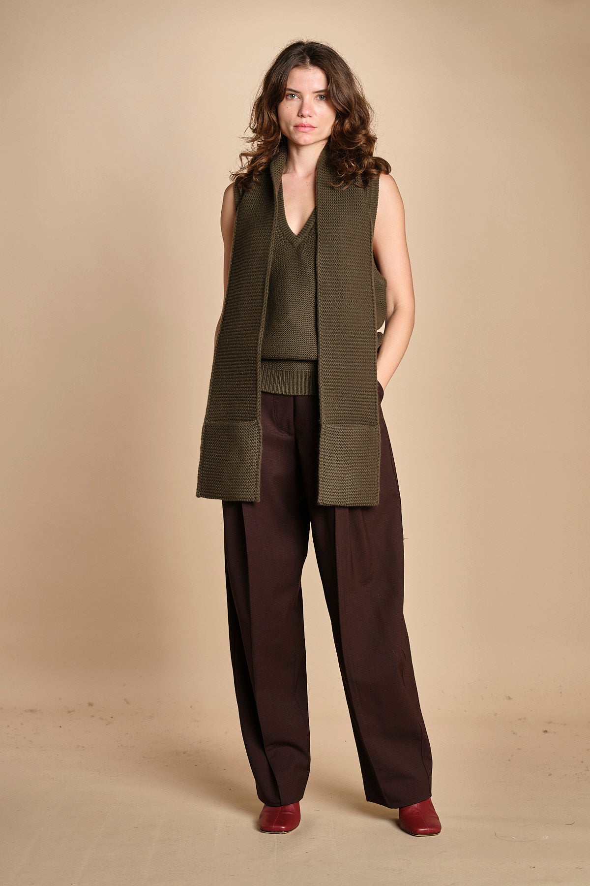 gilet over links MIL55 25506 MILITARE milaura 