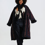  IVAN1COA NAVY antik batik 