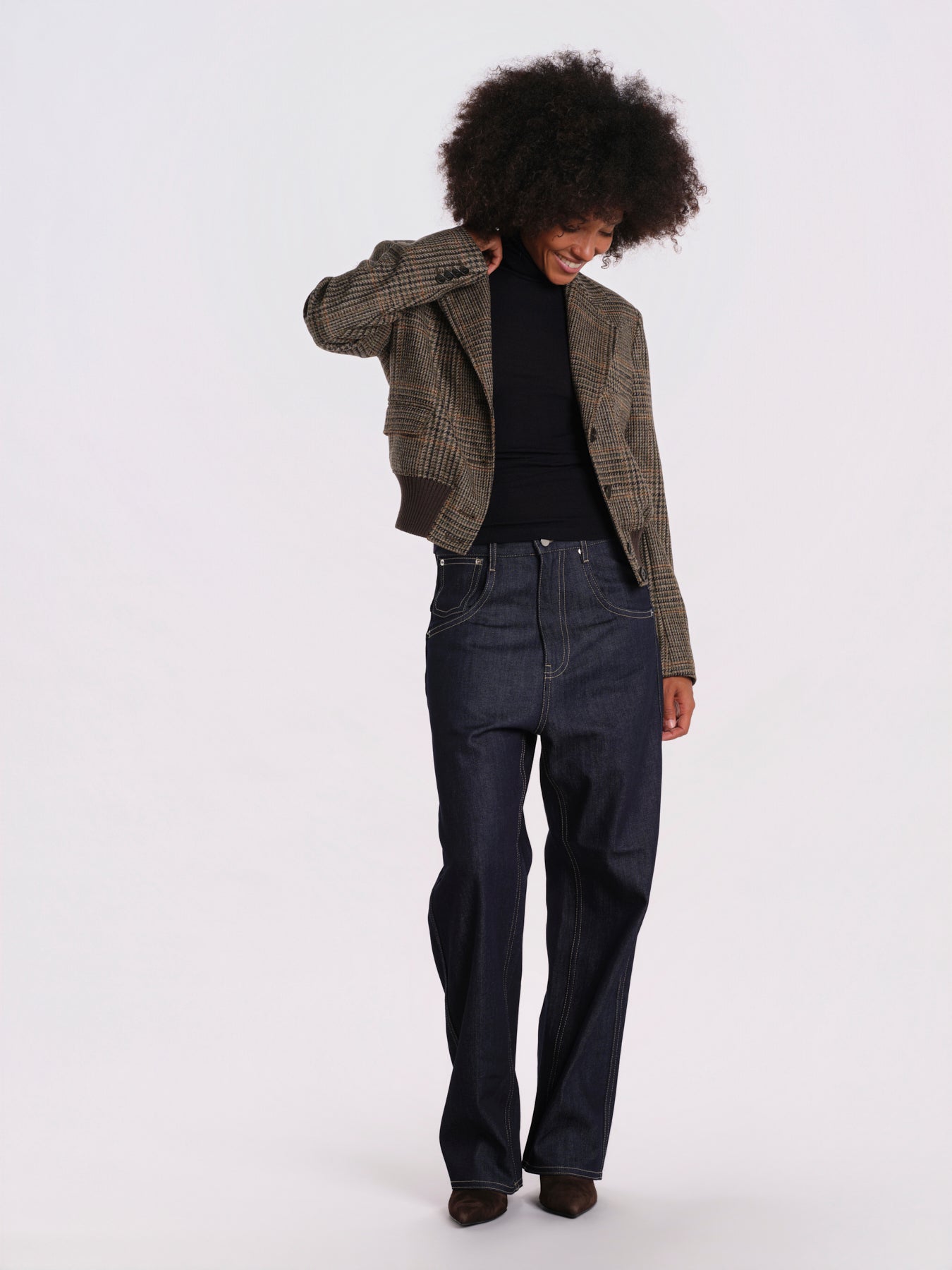 0978 giacca bomber galles 2W6 0978 G829 40395 aspesi 
