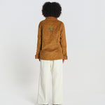 ESTATE OVERSHIRT giacca velluto ricamata BZFW26OS01789 0036 baziszt 
