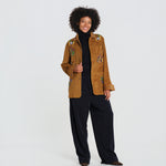 ESTATE OVERSHIRT giacca velluto ricamata BZFW26OS01789 0036 baziszt 