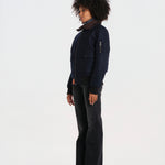 DOUGLASS bomber panno collo pelo BMDOUGLAF6 NAVY bombers original 