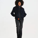DOUGLASS bomber panno collo pelo BMDOUGLAF6 NAVY bombers original 
