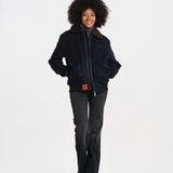 DOUGLASS bomber panno collo pelo BMDOUGLAF6 NAVY bombers original 