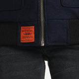 DOUGLASS bomber panno collo pelo BMDOUGLAF6 NAVY bombers original 