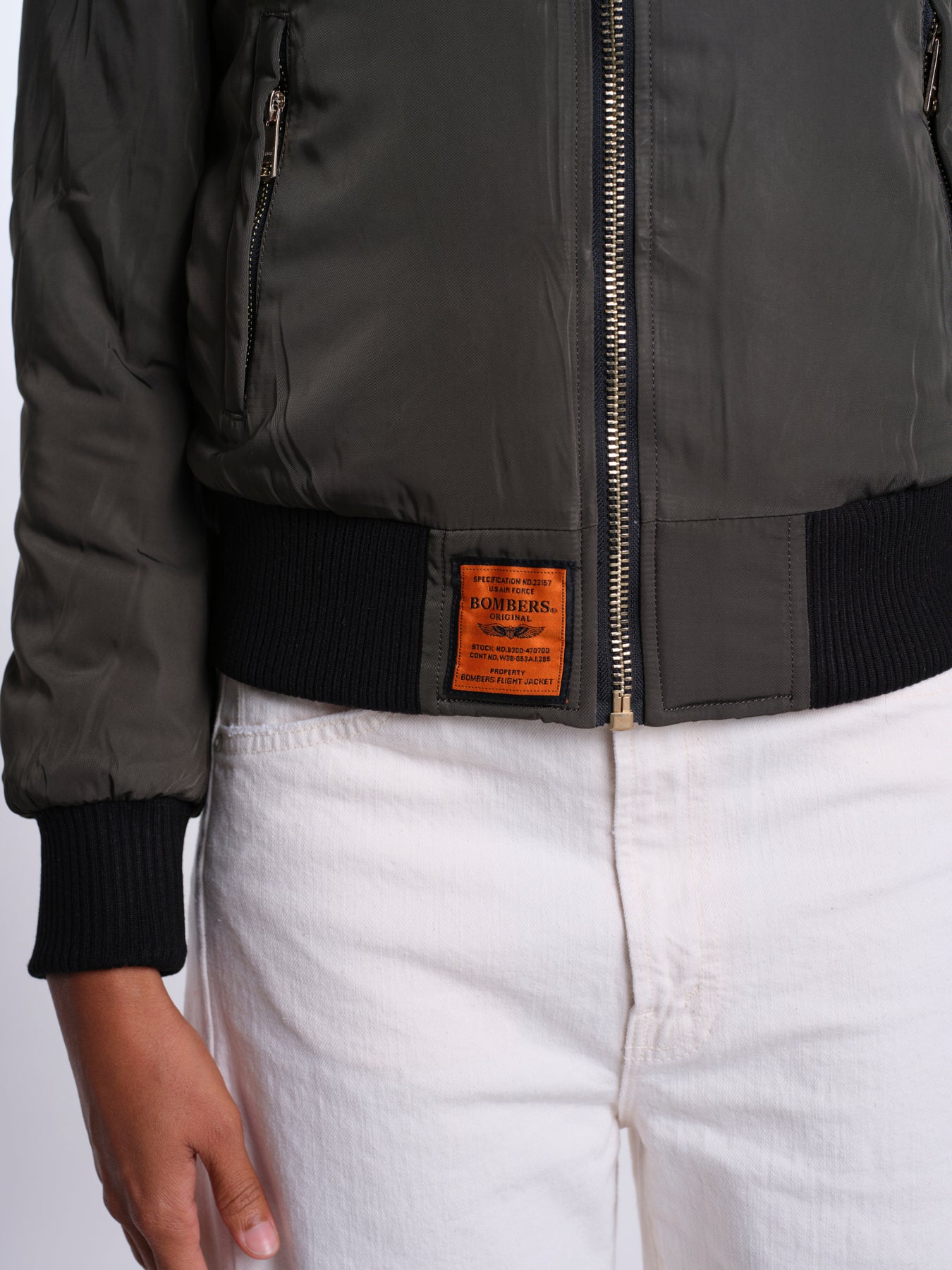  BWBARECELF6 KAKI bombers original 