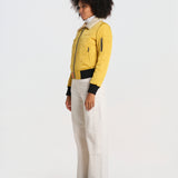 BARCELONE LADIES bomber slim collo pelo BWBARECELF6 YELLOW bombers original 