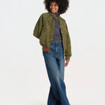 MELDEN bomber trapuntato donna BWMELDENF6 KAKI bombers original 