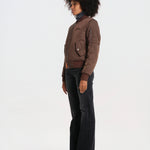 ORIGINAL LADIES bomber original donna BWORIGINF6 BROWN bombers original 