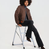 ORIGINAL LADIES bomber original donna BWORIGINF6 BROWN bombers original 