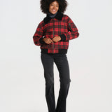VENSORA bomber scozzese collo pelo BWVENSORF6 RED bombers original 