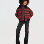 VENSORA bomber scozzese collo pelo BWVENSORF6 RED bombers original 