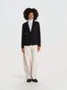 4052 blazer felpa 1 bottone corto
