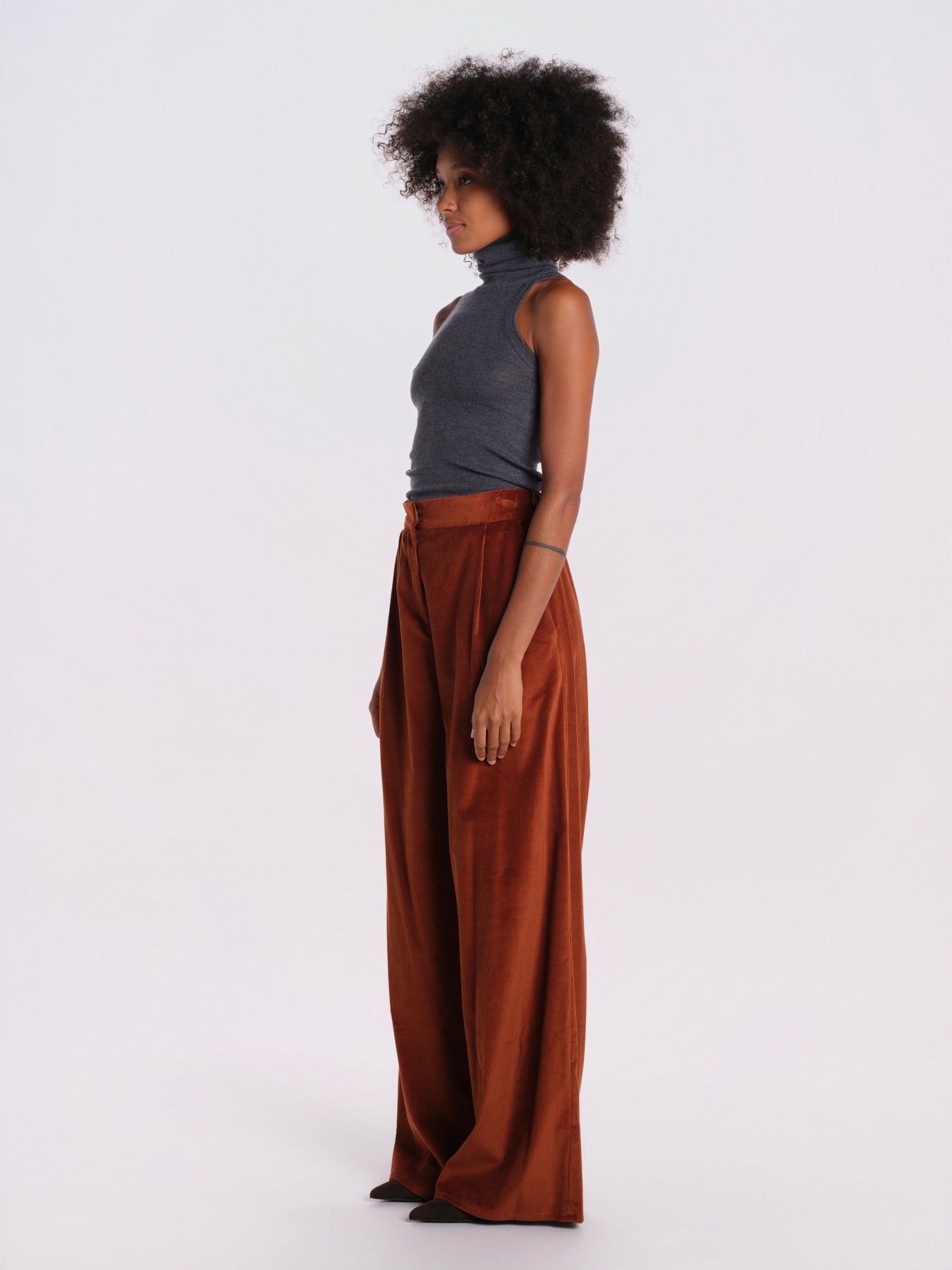 Pantalone velluto<BR/> V3111 1131 dusan 