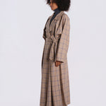 Cappotto quadri V32150B 50B32 dusan 