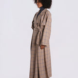 Cappotto quadri V32150B 50B32 dusan 